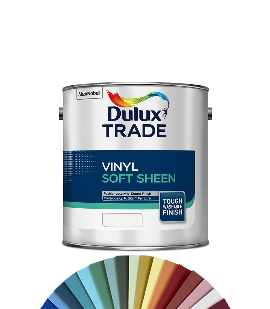 Dulux Trade Vinyl Soft Sheen 2.5L - Tinted Colour Match