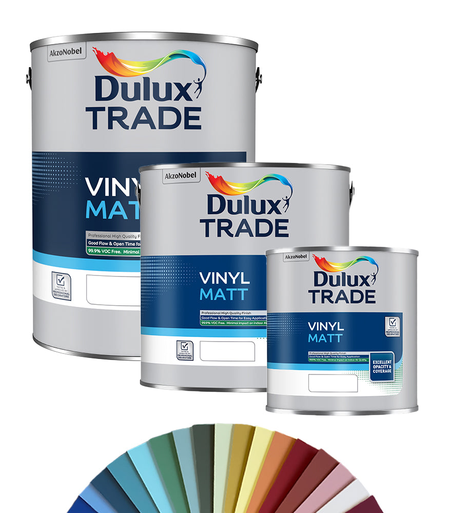 Dulux Trade Vinyl Matt - Tinted Colour Match