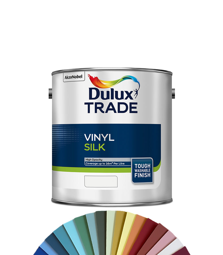 Dulux Trade Vinyl Silk 2.5L - Tinted Mixed Colour