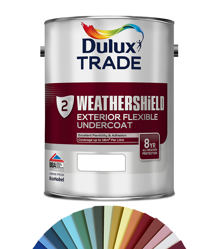 Dulux Trade Weathershield Exterior Undercoat 5L - Tinted Colour Match