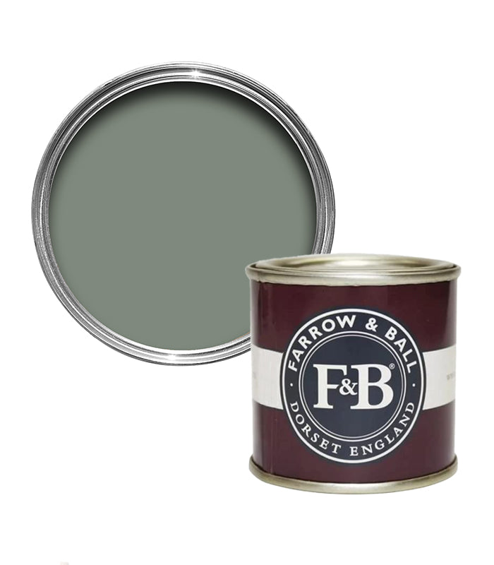 Farrow and Ball 100ml Sample Pot - Card Room Green No. 79