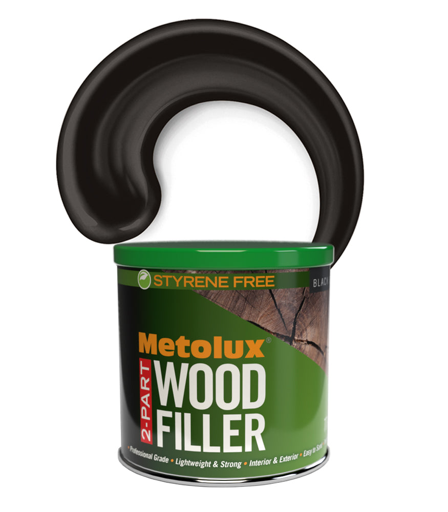 Metolux 2 Part Wood Filler - Black Oak - 770ml