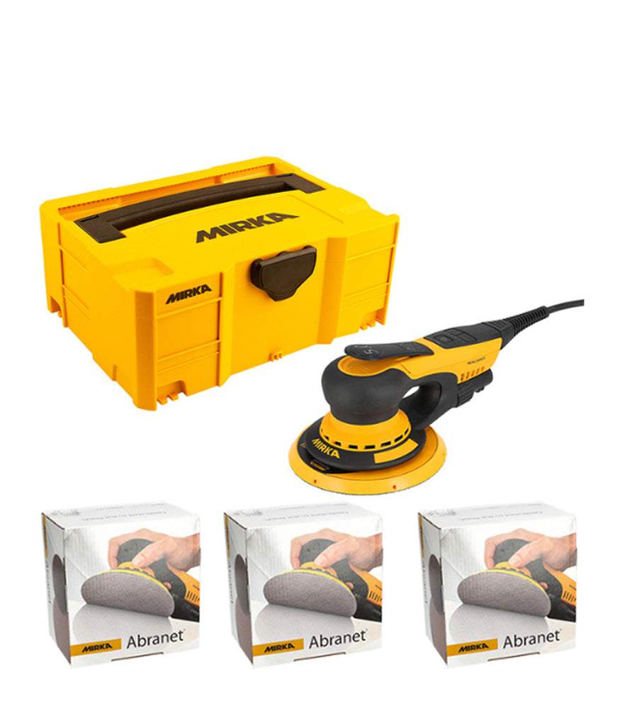 Mirka® DEROS II 125/150mm 230V Deco Sander Solution Kit