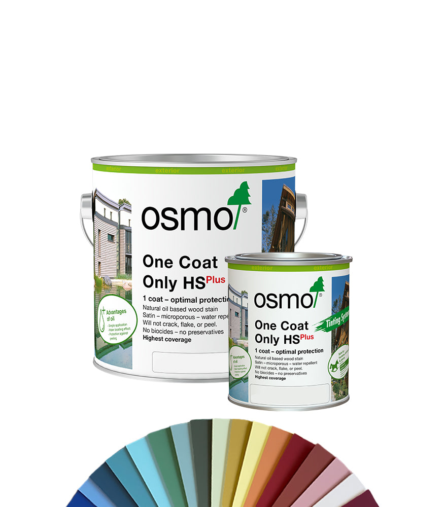 Osmo One Coat Only HS Plus Wood Stain - Tinted Colour Match