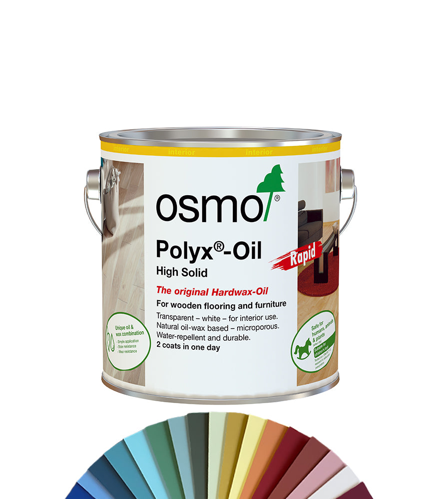 Osmo Polyx Oil Rapid Matt - 2.5L - Tinted Colour Match