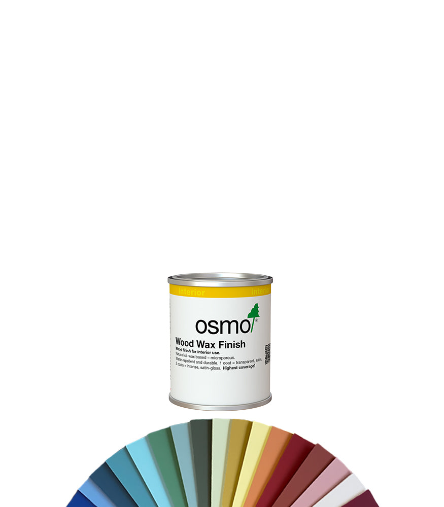 Osmo Wood Wax Finish Satin - 125ml - Tinted Mixed Colour