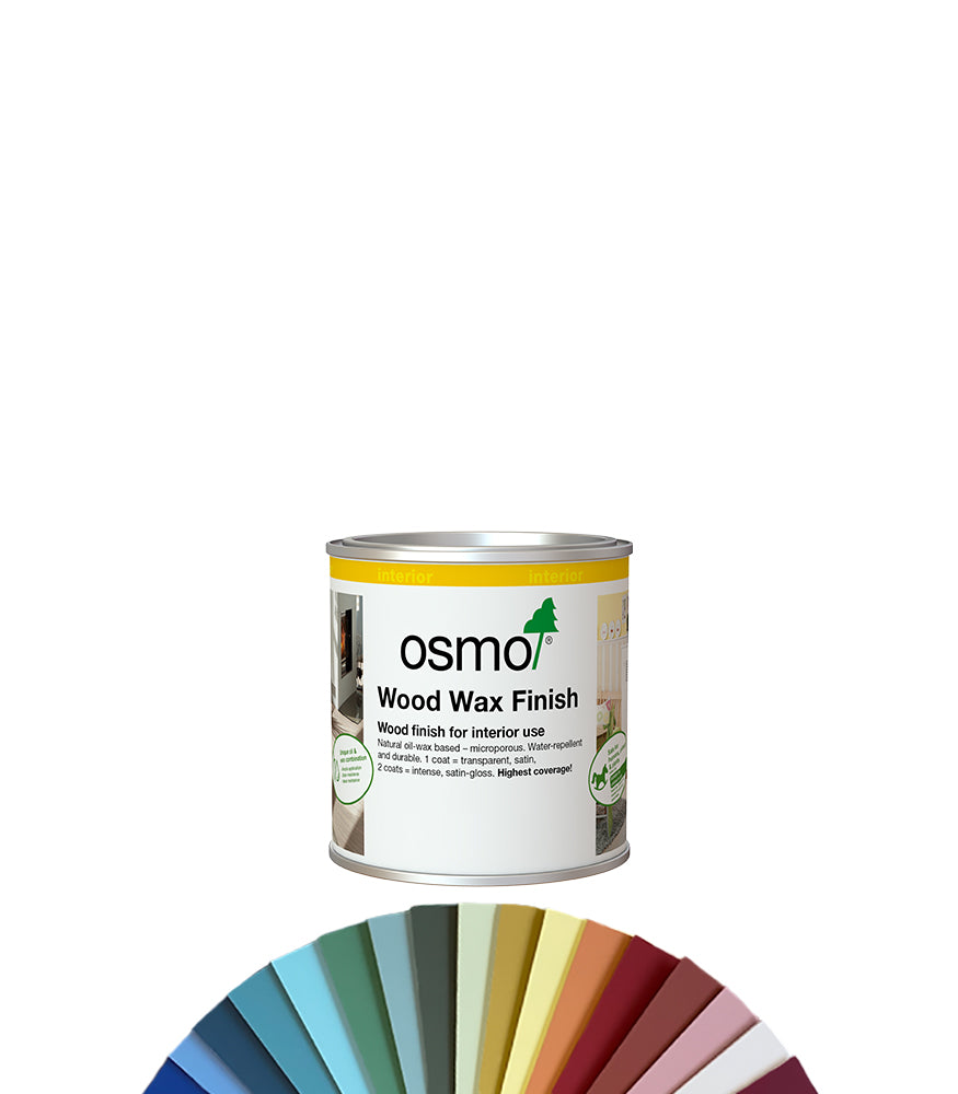 Osmo Wood Wax Finish Satin - 375ml - Tinted Mixed Colour