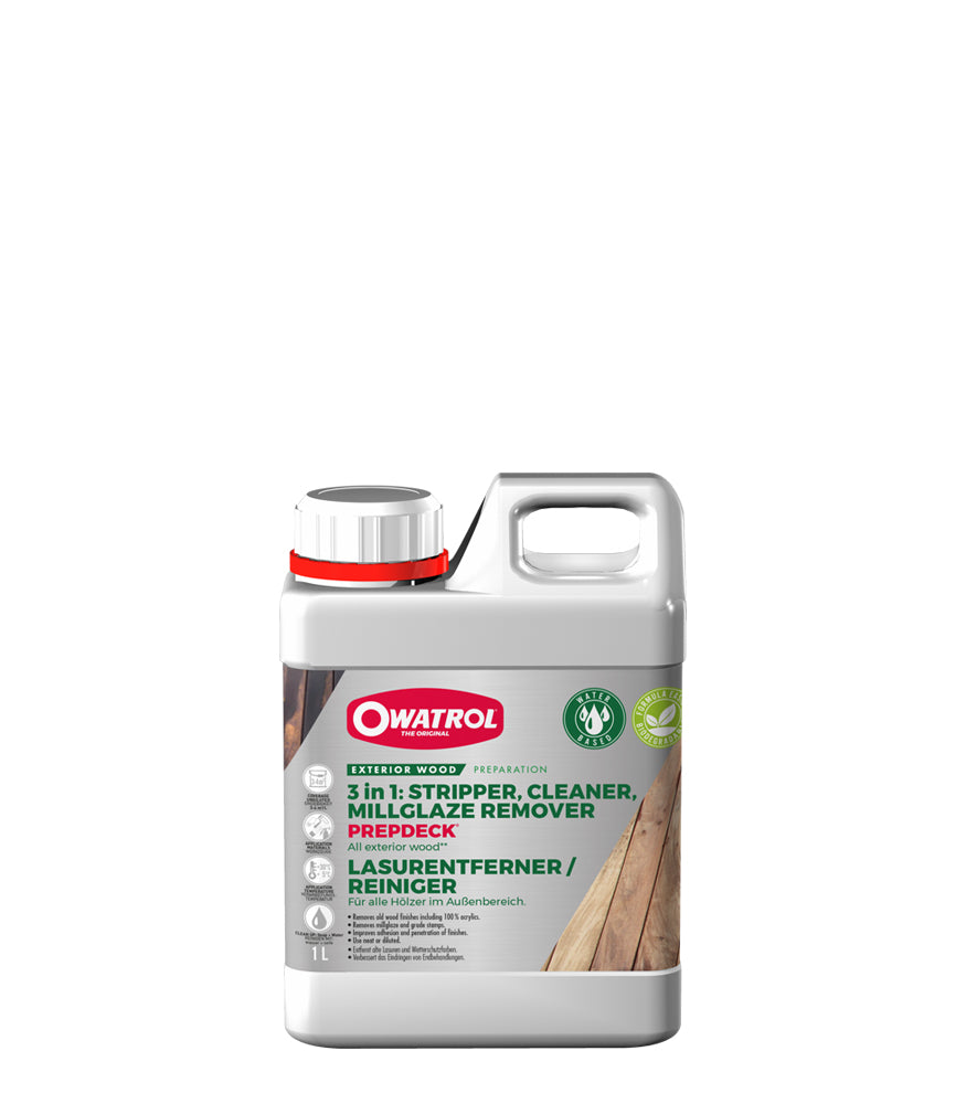Owatrol Prepdeck 3 in 1 Decking Cleaner - 1 Litre