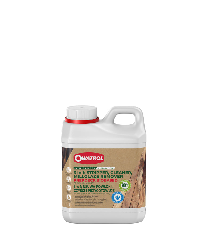 Owatrol Prepdeck 3 in 1 Decking Cleaner - 1 Litre
