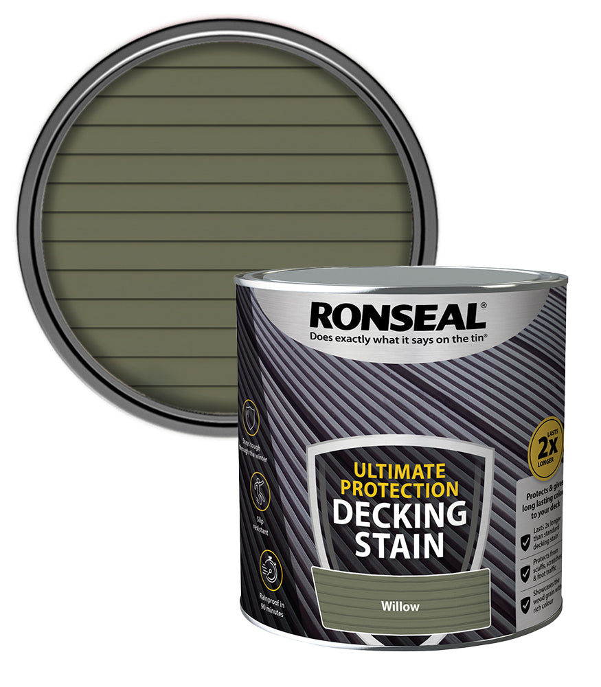 Ronseal Ultimate Decking Stain - 2.5L - Willow