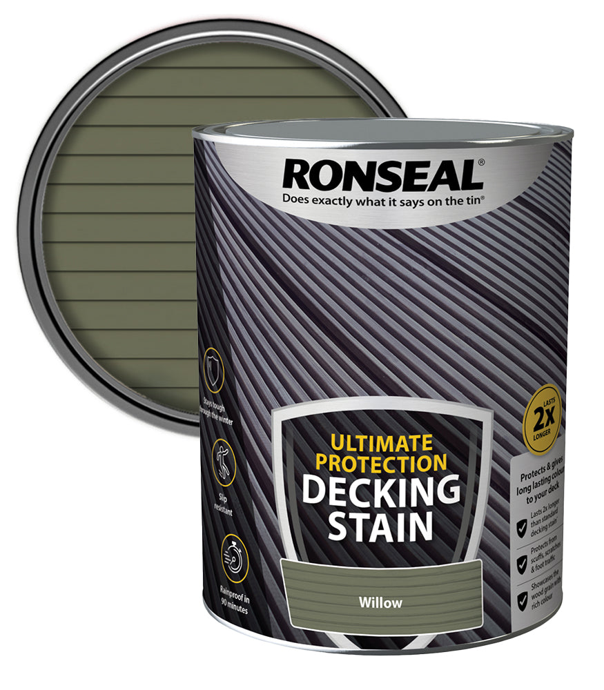 Ronseal Ultimate Decking Stain - 5L - Willow
