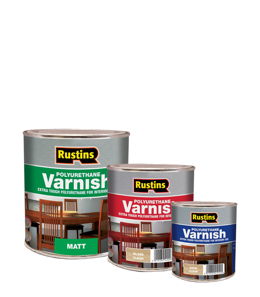 Rustins Quick Dry Polyurethane Varnish - Clear