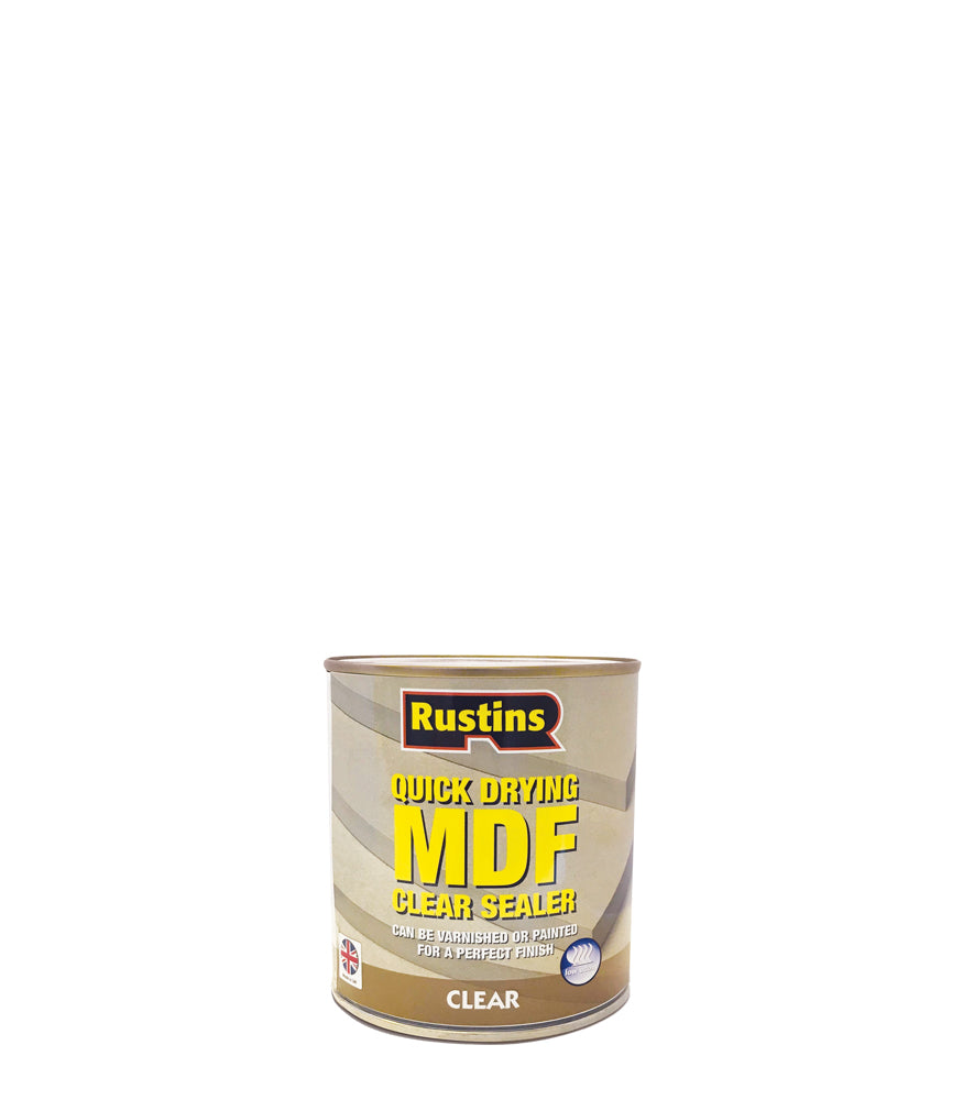 Rustins Quick Drying MDF Sealer Clear - 500ml
