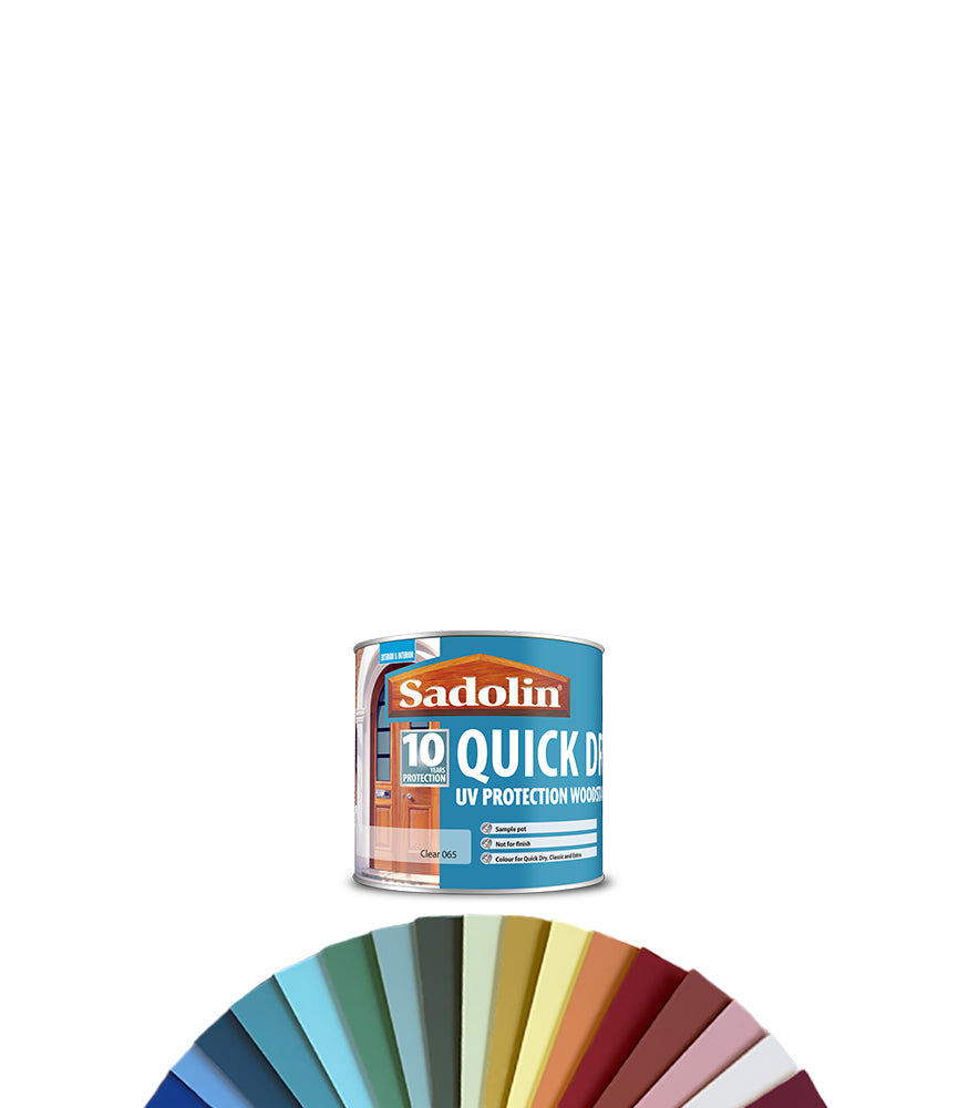Sadolin Quick Dry UV Protection Woodstain - 250ml - Tinted Colour Match