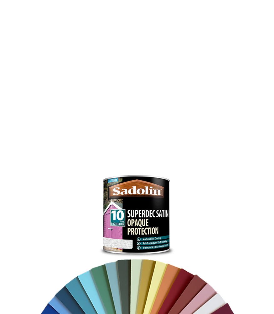 Sadolin Superdec Satin Opaque Wood Protection - 250ml - Tinted Colour Match