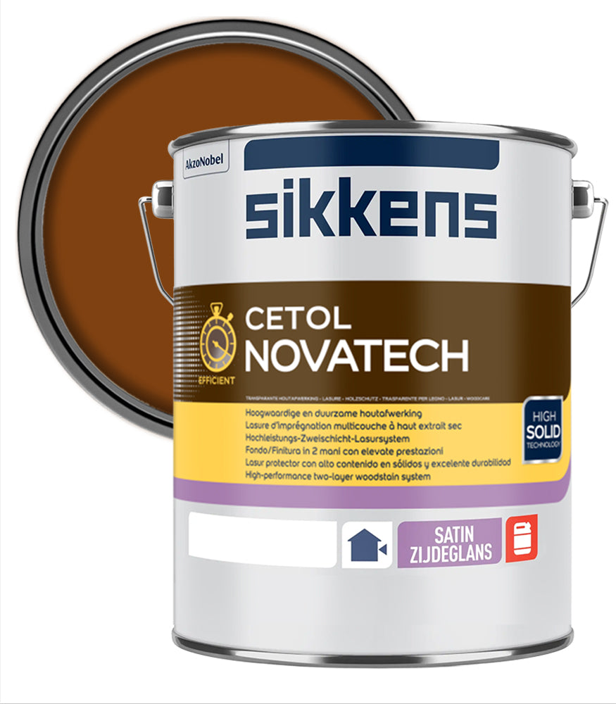 Sikkens Cetol Novatech Woodstain Paint - 5 Litre - Dark Oak (009)
