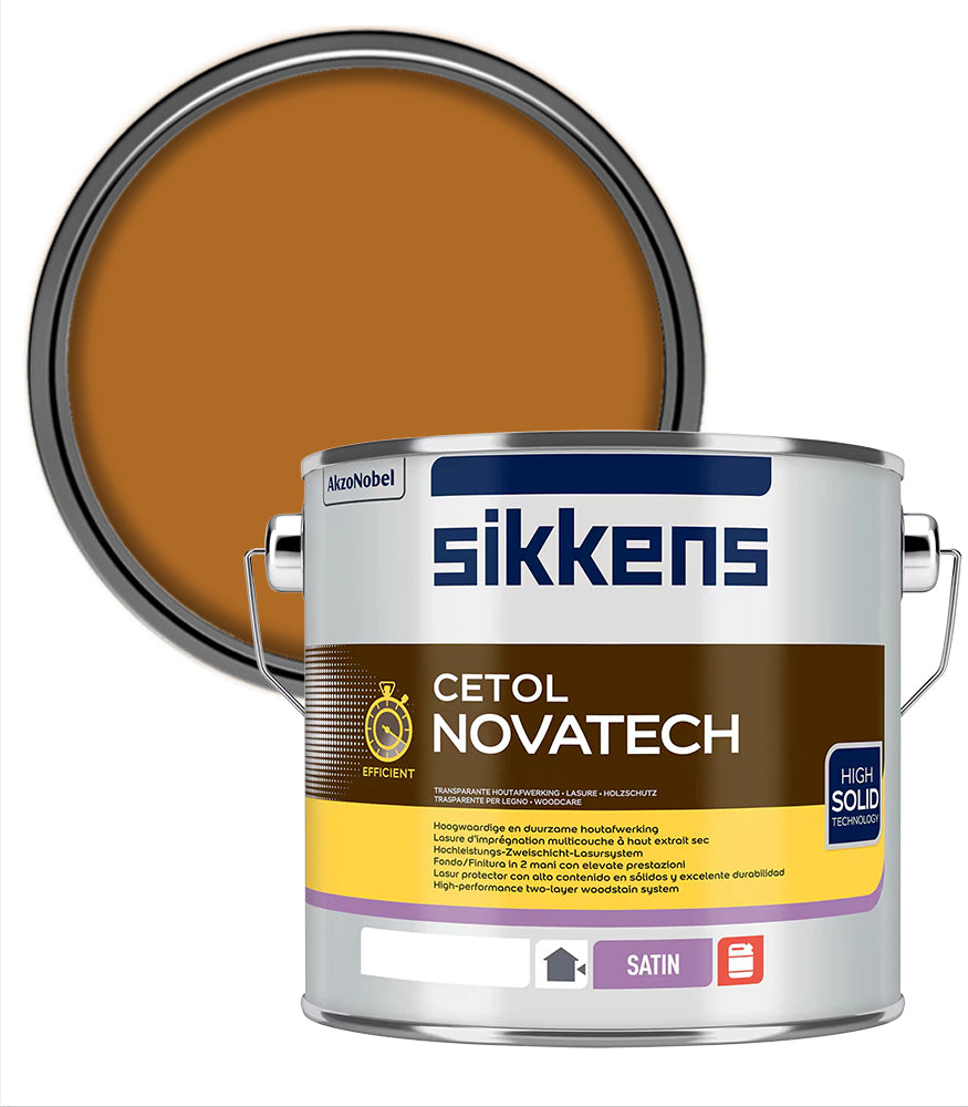 Sikkens Cetol Novatech Woodstain Paint - 2.5 Litre - Light Oak (006)