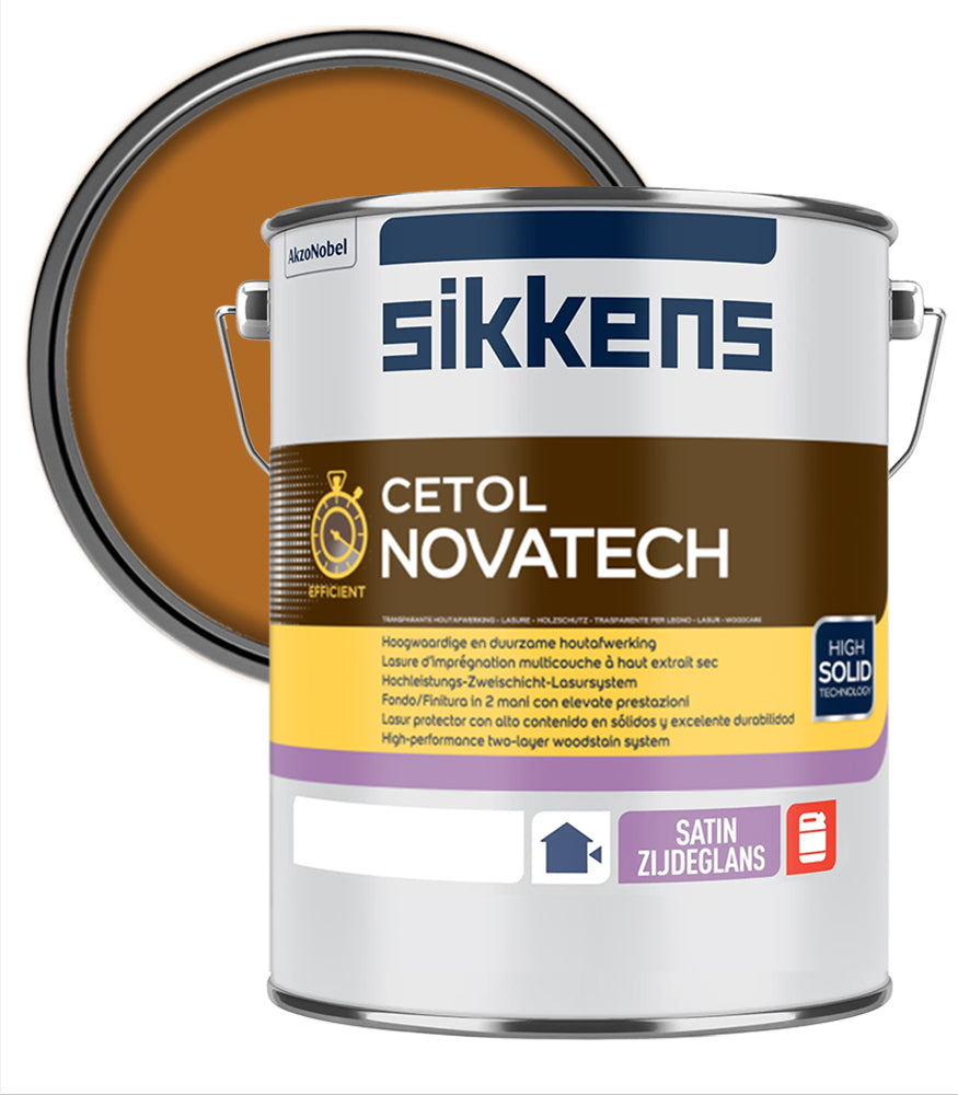 Sikkens Cetol Novatech Woodstain Paint - 5 Litre - Light Oak (006)