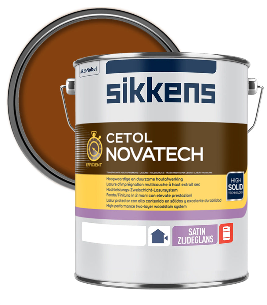 Sikkens Cetol Novatech Woodstain Paint - 5 Litre - Teak (085)
