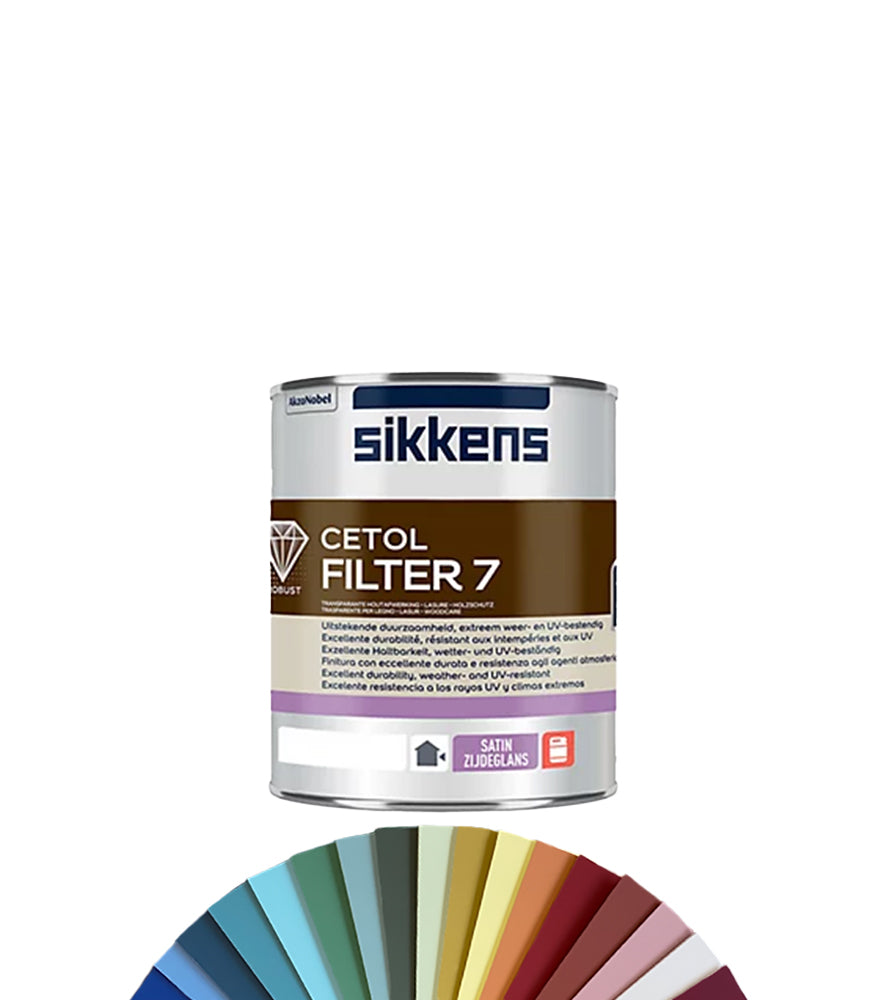 Sikkens Cetol Filter 7 Plus - 1L - Tinted Mixed Colour