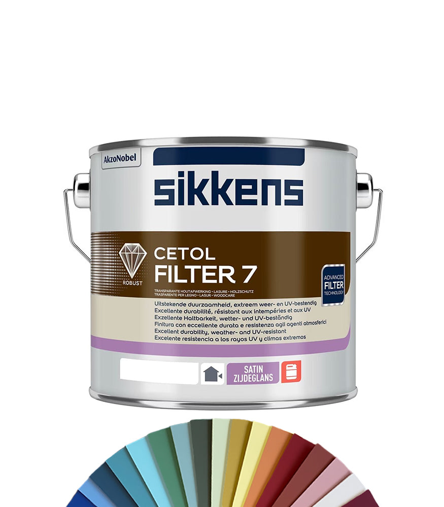 Sikkens Cetol Filter 7 Plus - 2.5L - Tinted Mixed Colour