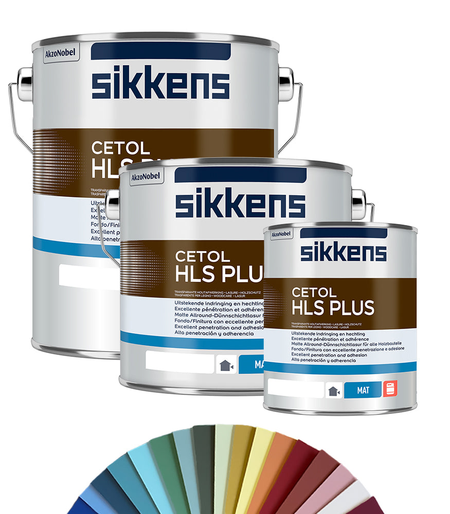 Sikkens Cetol HLS Plus Matt Woodstain - Tinted Colour