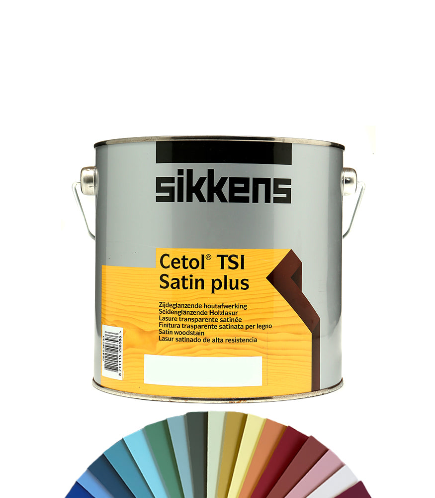 Sikkens Cetol TSI Satin Plus - 2.5L - Tinted Mixed Colour