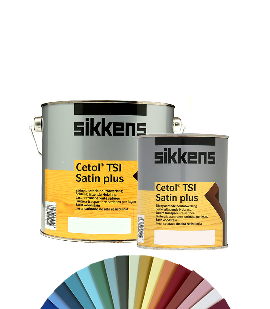 Sikkens Cetol TSI Satin Plus Woodstain - Tinted Colour