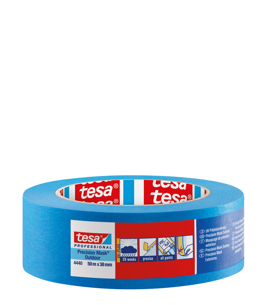 Tesa Precision Masking Tape Outdoor (26 weeks) Blue - 38mm x 50m