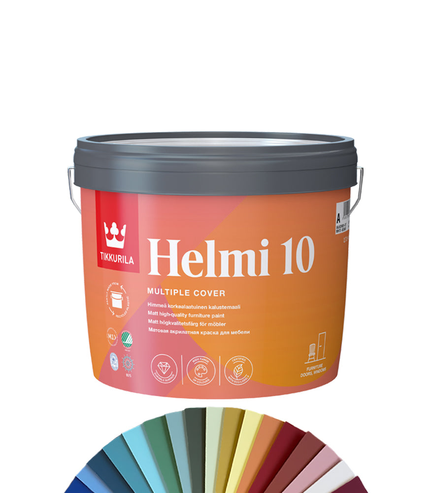 Tikkurila Helmi 10 - 3L - Tinted Colour Match