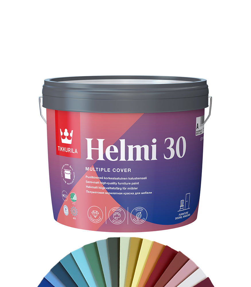 Tikkurila Helmi 30 - 3L - Tinted Colour Match