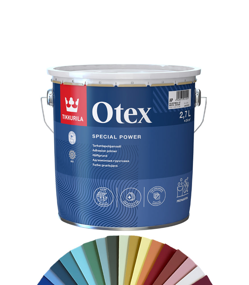 Tikkurila Otex Adhesion Primer - 3L - Tinted Mixed Colour