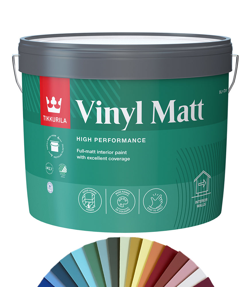 Tikkurila Vinyl Matt - 10L - Tinted Mixed Colour