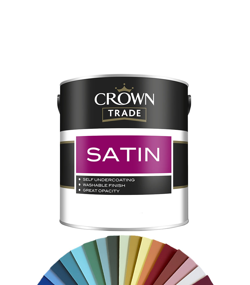 Crown Trade Satin Finish - 2.5L - Tinted Colour Match