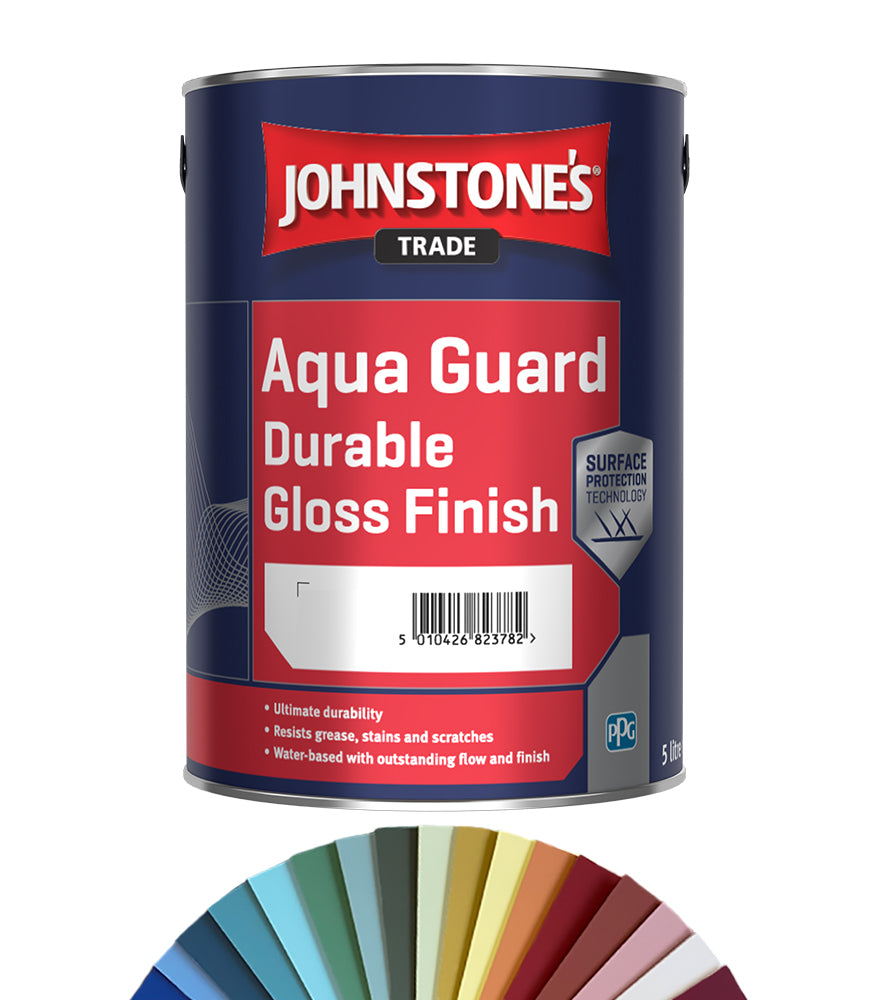 Johnstones Trade Aqua Guard Durable Gloss 5L - Tinted Colour Match