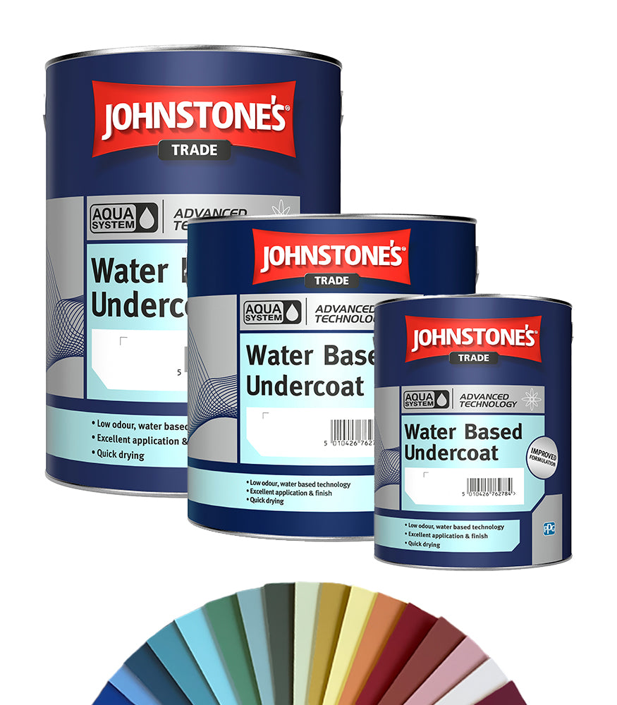 Johnstone's Trade Aqua Water Based Undercoat - Tinted Colour Match