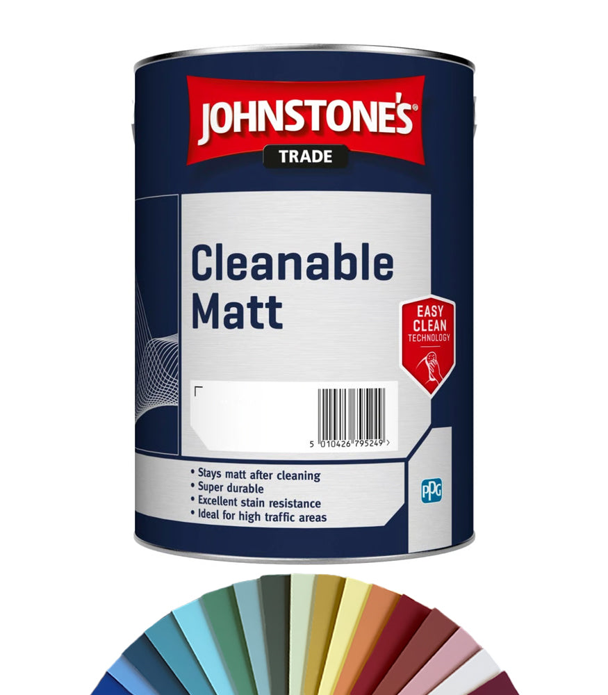 Johnstones Trade Cleanable Matt 5L - Tinted Colour Match
