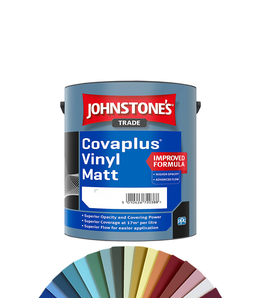 Johnstones Trade Covaplus Vinyl Matt 2.5L - Tinted Colour Match