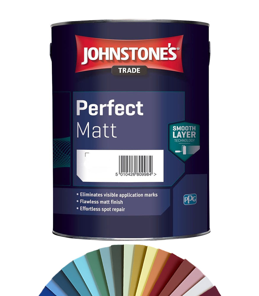 Johnstones Trade Perfect Matt 5L - Tinted Colour Match