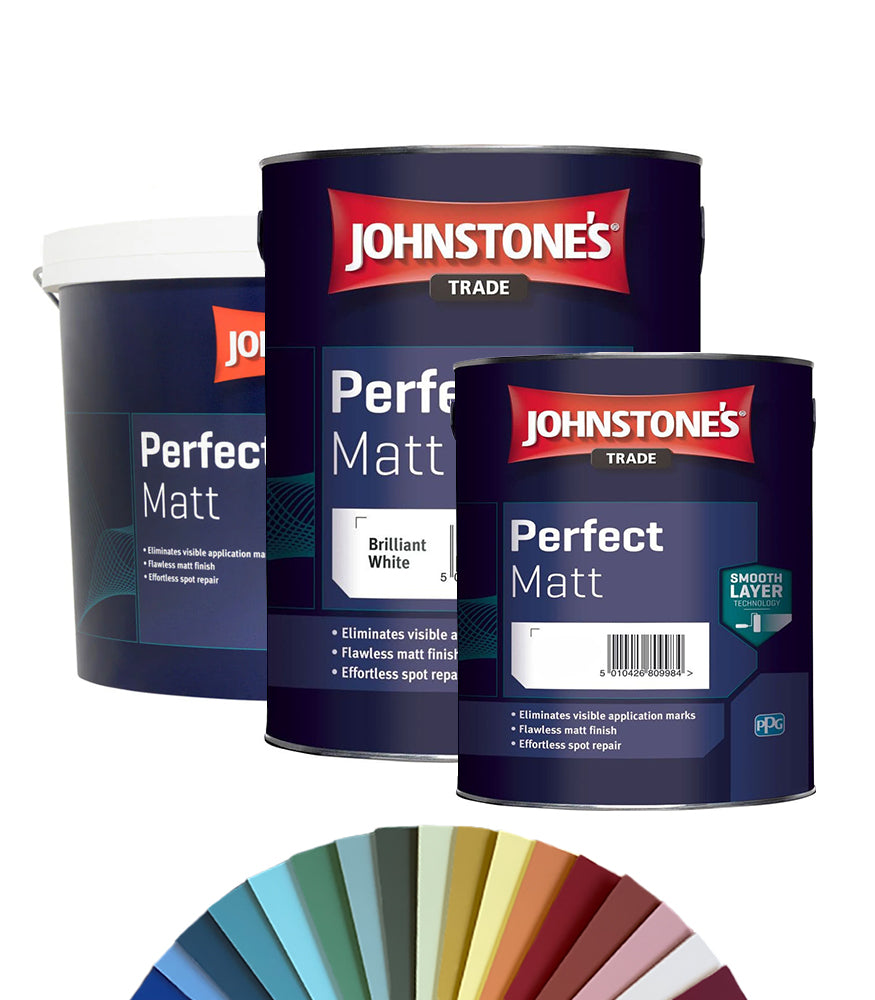Johnstone's Trade Perfect Matt Paint - Tinted Colour Match