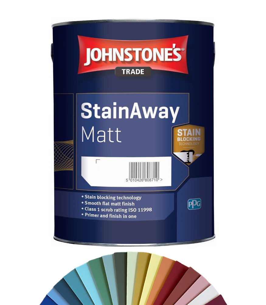 Johnstones Trade Stainaway Matt 5L - Tinted Colour Match