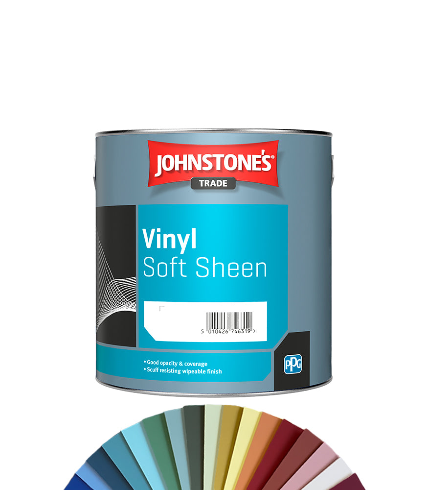 Johnstones Trade Vinyl Soft Sheen 2.5L - Tinted Colour Match