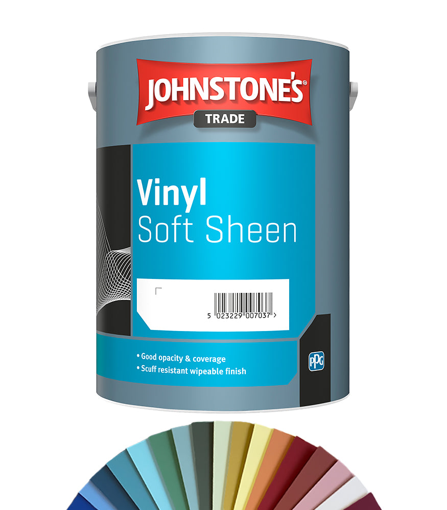 Johnstones Trade Vinyl Soft Sheen 5L - Tinted Colour Match
