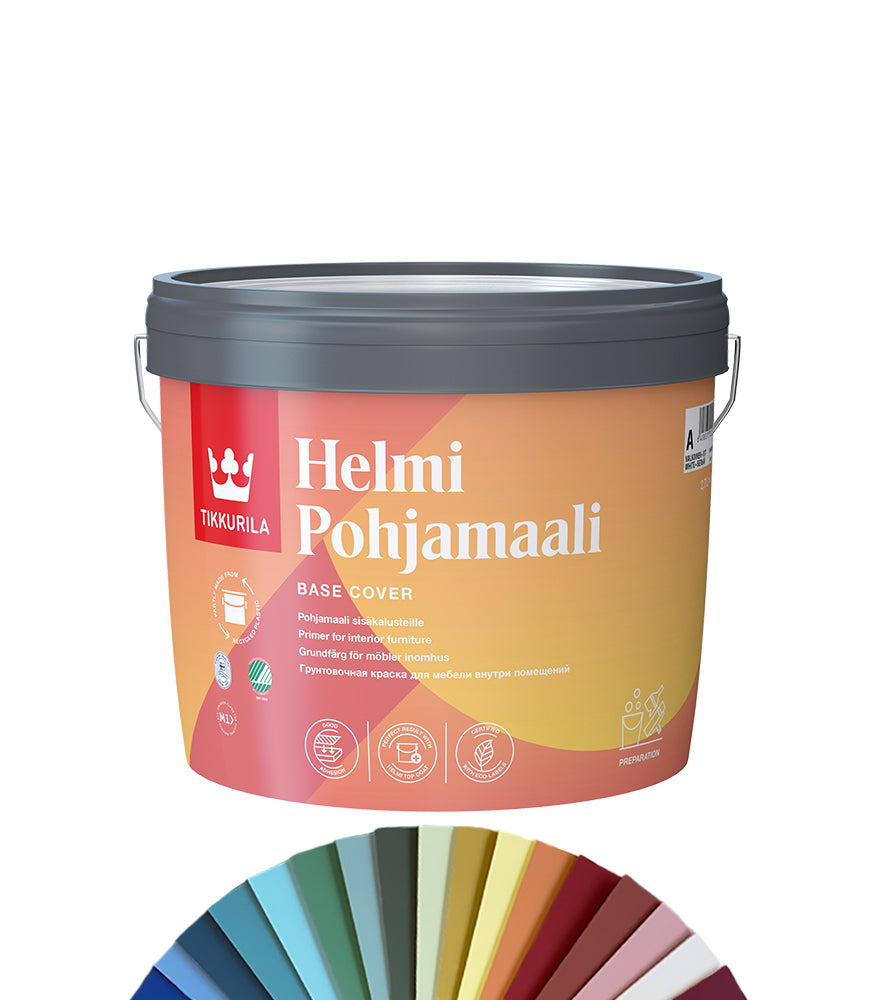 Tikkurila Helmi Primer - 3L - Tinted Mixed Colour