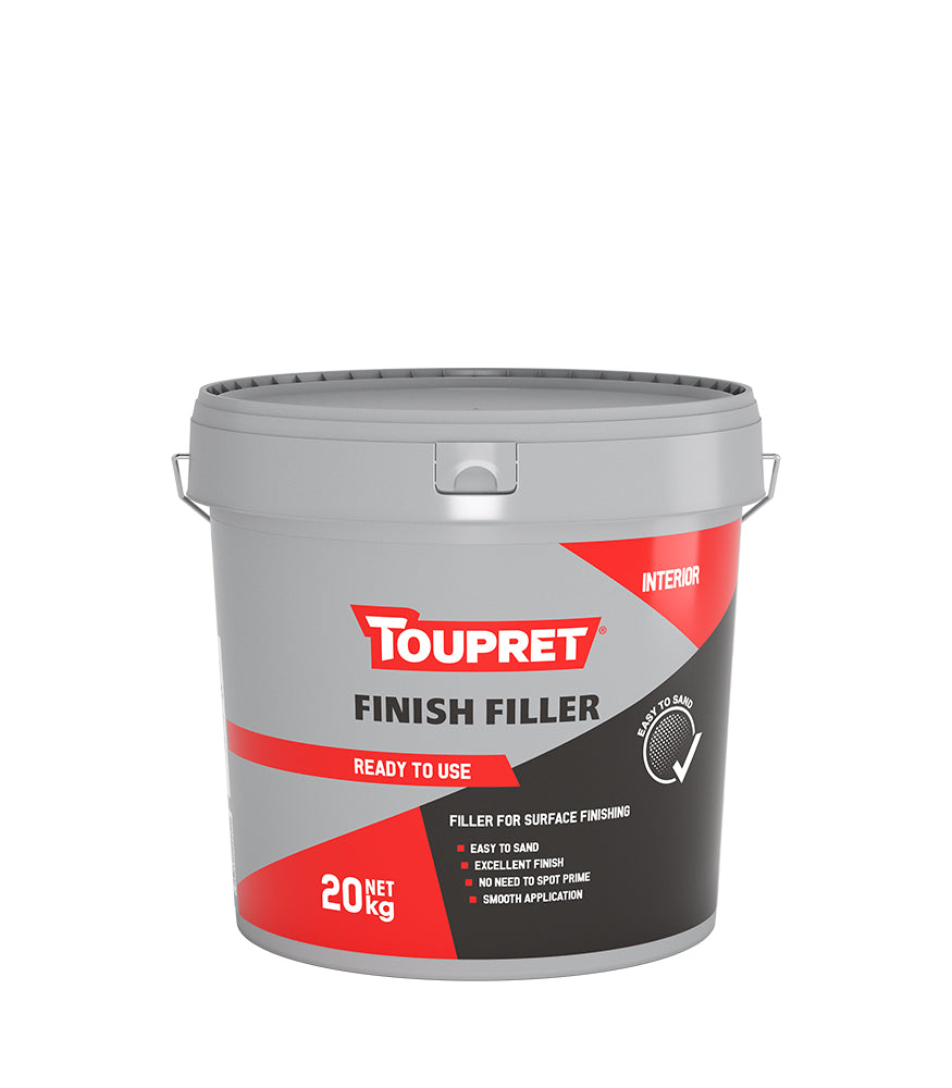 Toupret Ready Mixed Finish Filler - White - 20Kg