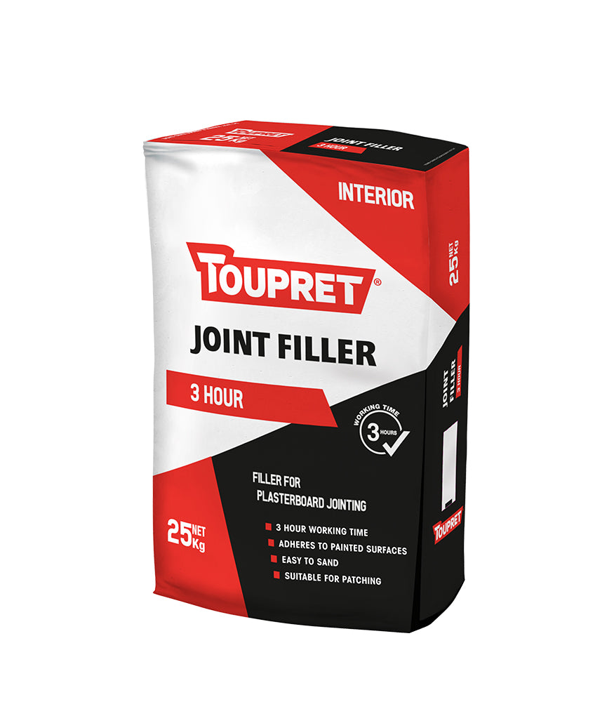 Toupret Joint Filler - 3 Hour Working Time - 25Kg