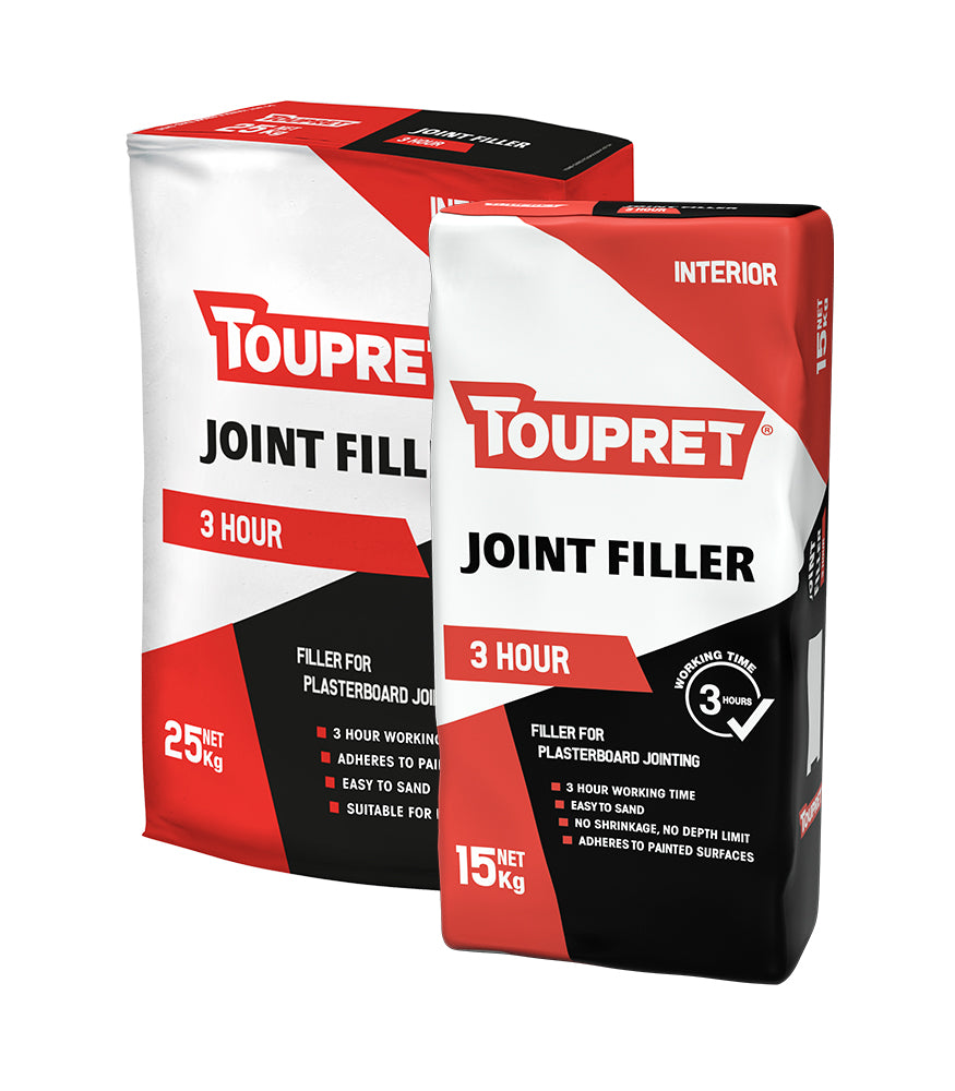 Toupret Interior Joint Filler 3 Hour - White - Powder