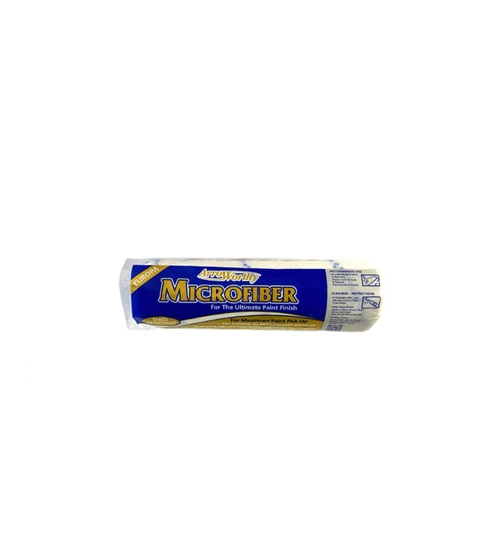 Arroworthy Microfiber Paint Roller Refill - Semi Smooth - 9" 3/8" Nap