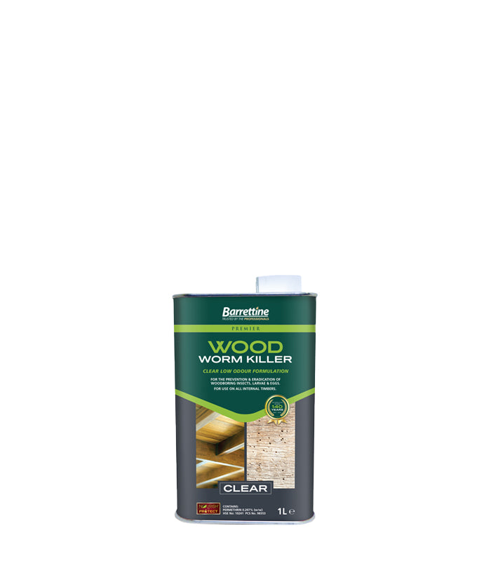 Barrettine Water-Based Woodworm Treatment - 1L