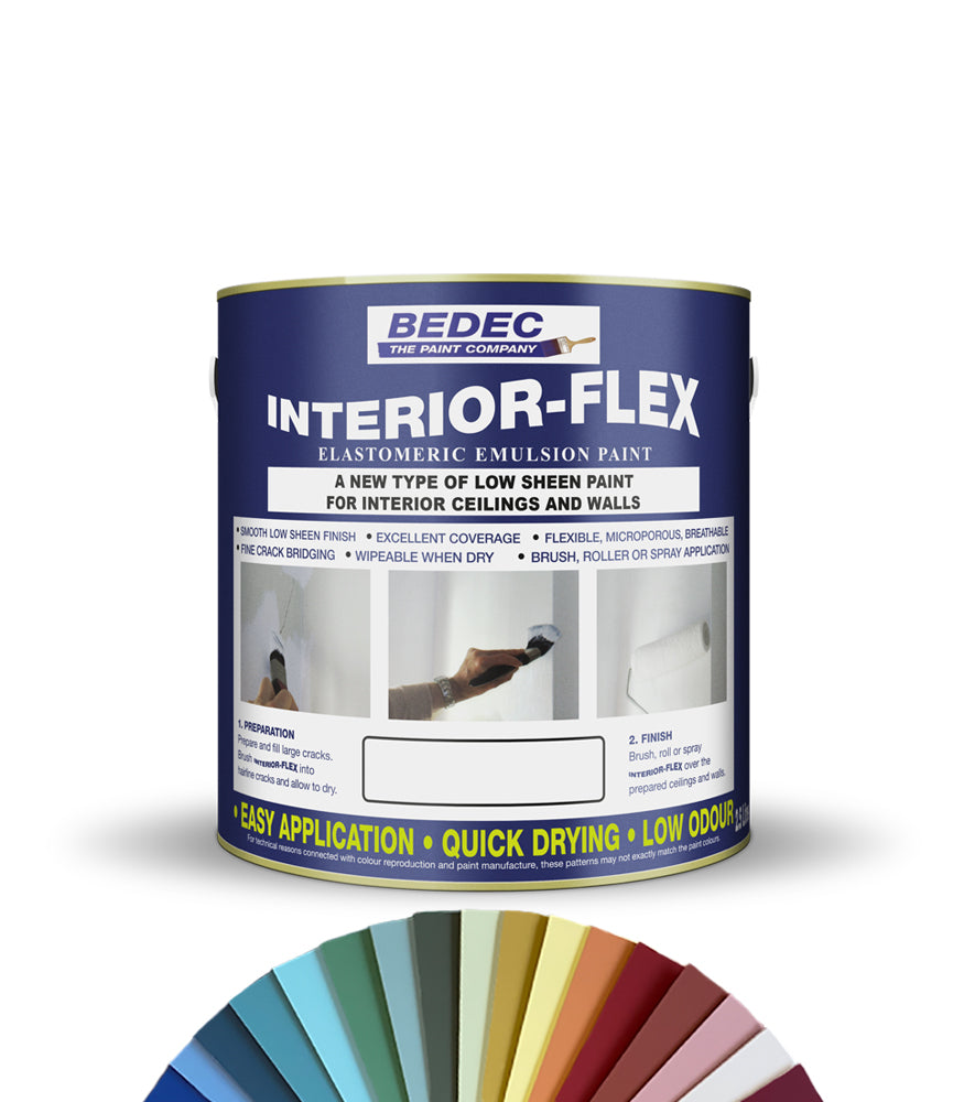 Bedec Interior Flex Matt Paint - 2.5L - Tinted Colour Match